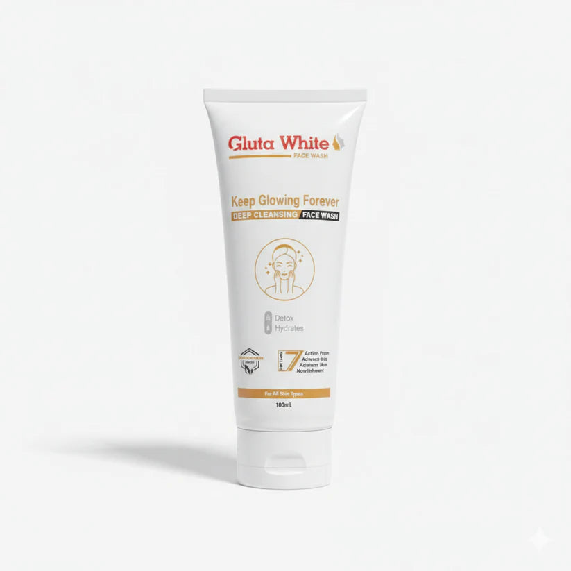 Gluta White Deep Cleansing Advance Facewash