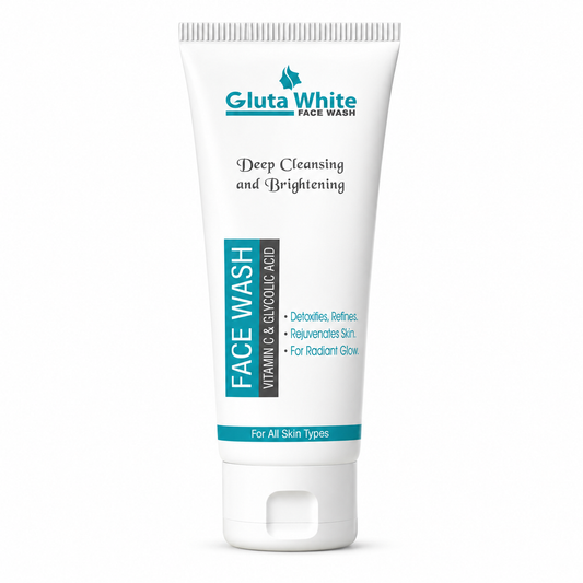 Gluta White Face Wash for Face Glowing & Brightening