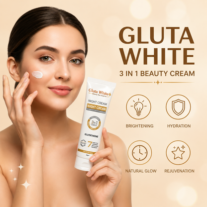 Gluta White 3 in 1 Natural Beauty Cream