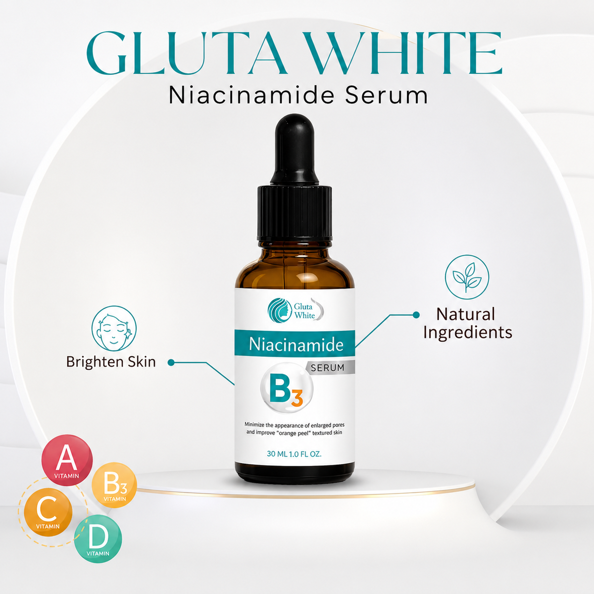 Niacinamide Face Serum for Pore Minimizer & Oily Skin