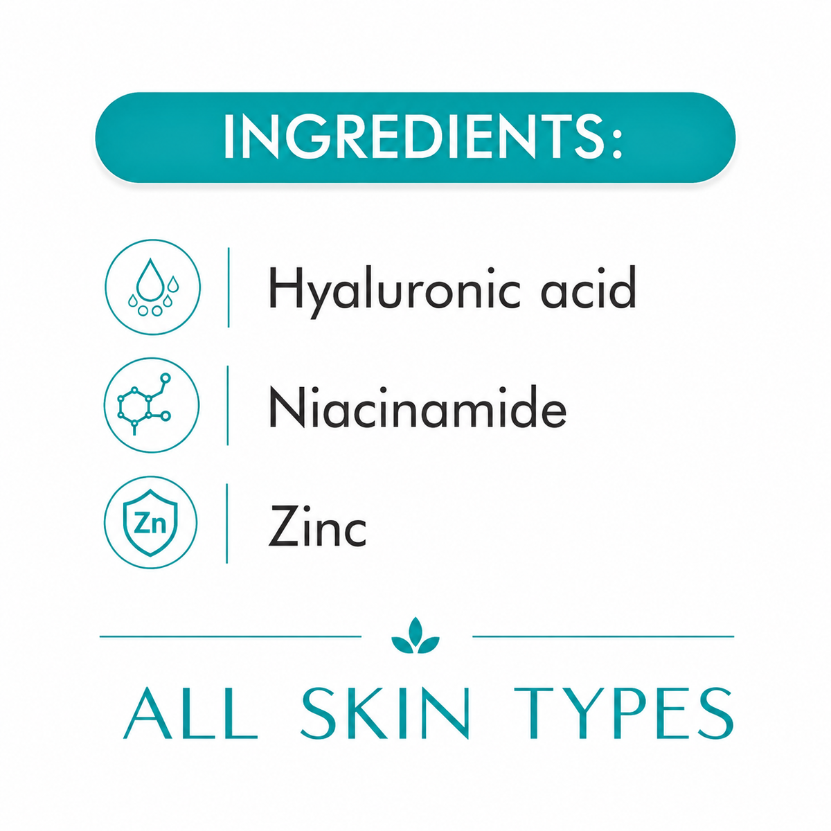 Niacinamide Face Serum for Pore Minimizer & Oily Skin