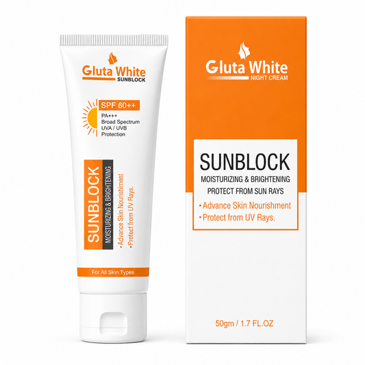 Gluta White Skin Whitening SPF60 Sunblock