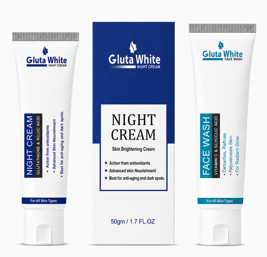 Gluta White Cream Tube & Face Wash Deal