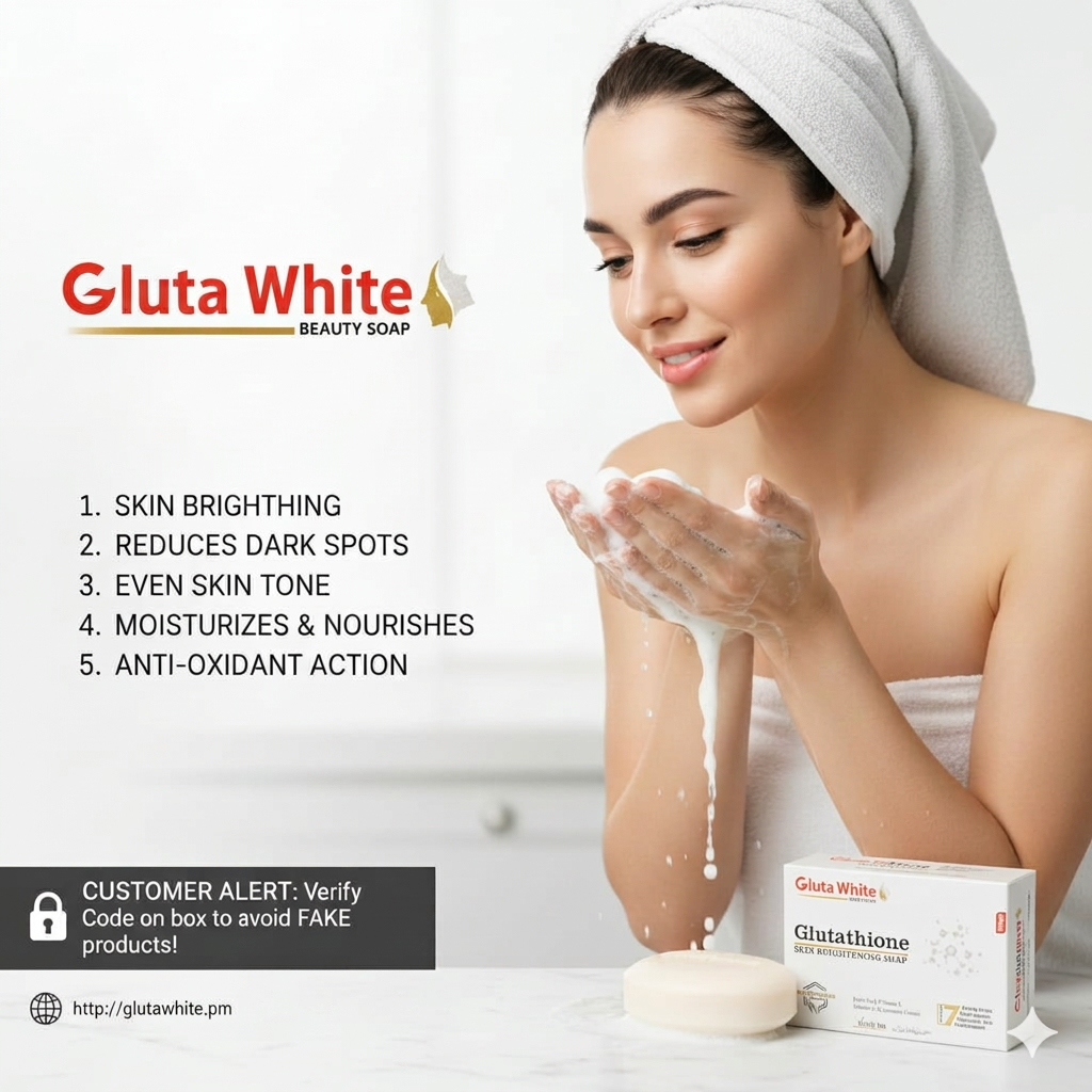 Gluta White Soap for Whitening