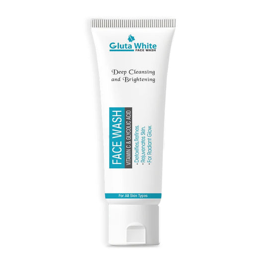 Gluta White Face Wash for Face Glowing & Brightening